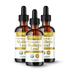 LIQUIDHEALTH Mullein Leaf Extract Drops 2 fl oz Organic Respiratory Support