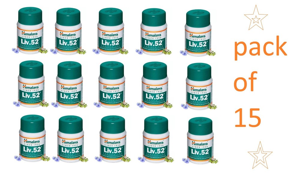 15 bottles {1500 tabs} Liv 52 FREE SHIP expiry 03-2028 USA Quick Dispatch