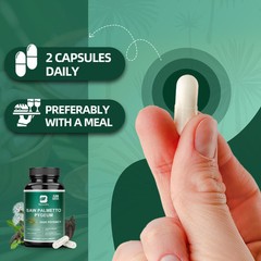 Saw Palmetto Capsules – Premium Prostate Health Support Supplement for Men
