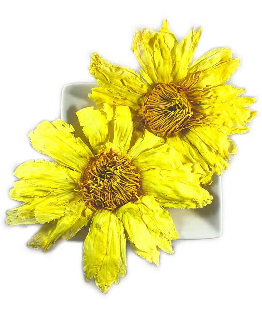 Egyptian Whole Yellow Lotus Flowers Petals FREE SAMPLE FAST Shipping A+