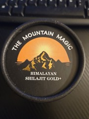 100% Himalayan Shilajit Gold, The Mountain Magic, Extremely Potent, Fulvic Acid
