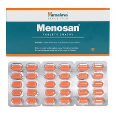 Himalaya Menosan Tablets (60 Tabs x 5) Herbal Women Wellness Daily Support F/S.