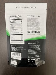 Terrasoul Superfoods Organic Moringa Leaf Powder 11 oz – USDA Organic, 100% Pu