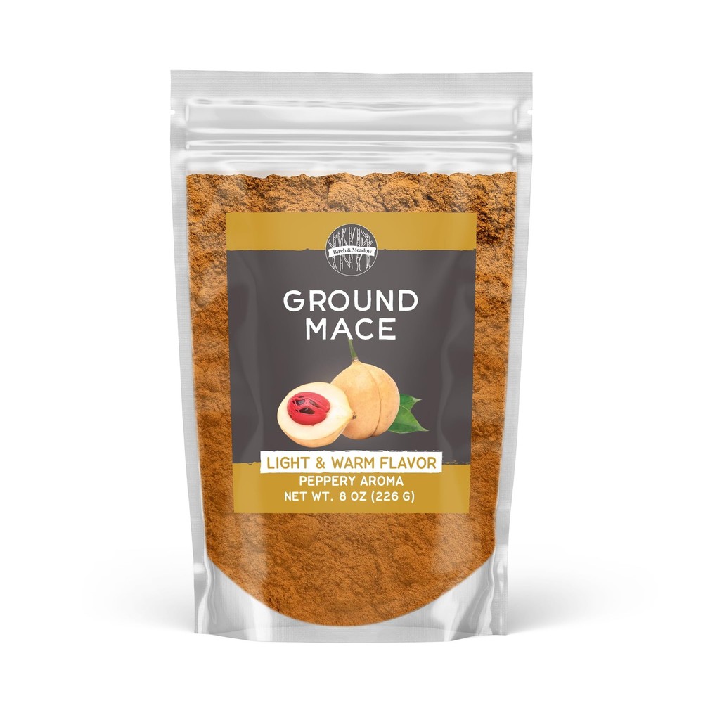 Ground Mace 8 oz – Warm Spice for Curries, Desserts, and Baking