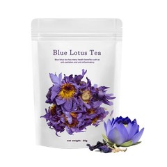 Organic Egyptian Blue Lotus Flowers, Meditation Tea 50g