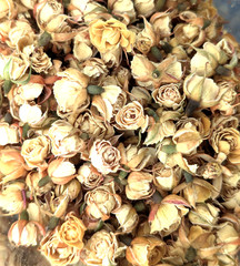 4 OZ. 113 GRAMS DRIED ROSE BUDS, RED, WHITE, YELLOW, 4 OZ BAG, 113 GRAMS, CRAFT