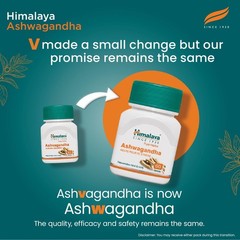 6X Himalaya Ashwagandha Tablets 360 Count Herbal Ayurvedic Wellness Supplemet