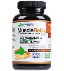 Natural Relaxant Muscle Relax 24/7 Daytime/Nighttime Capsules Maximum Strength