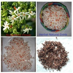 PURE DRIED JASMI NNIGHT FLOWER (Nyctanthes arbor) Coral Parijat Pavazhamalli 25g