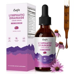 Lymphatic Drainage Drops Supplements for Immune, Lymph System Support, Cleans…
