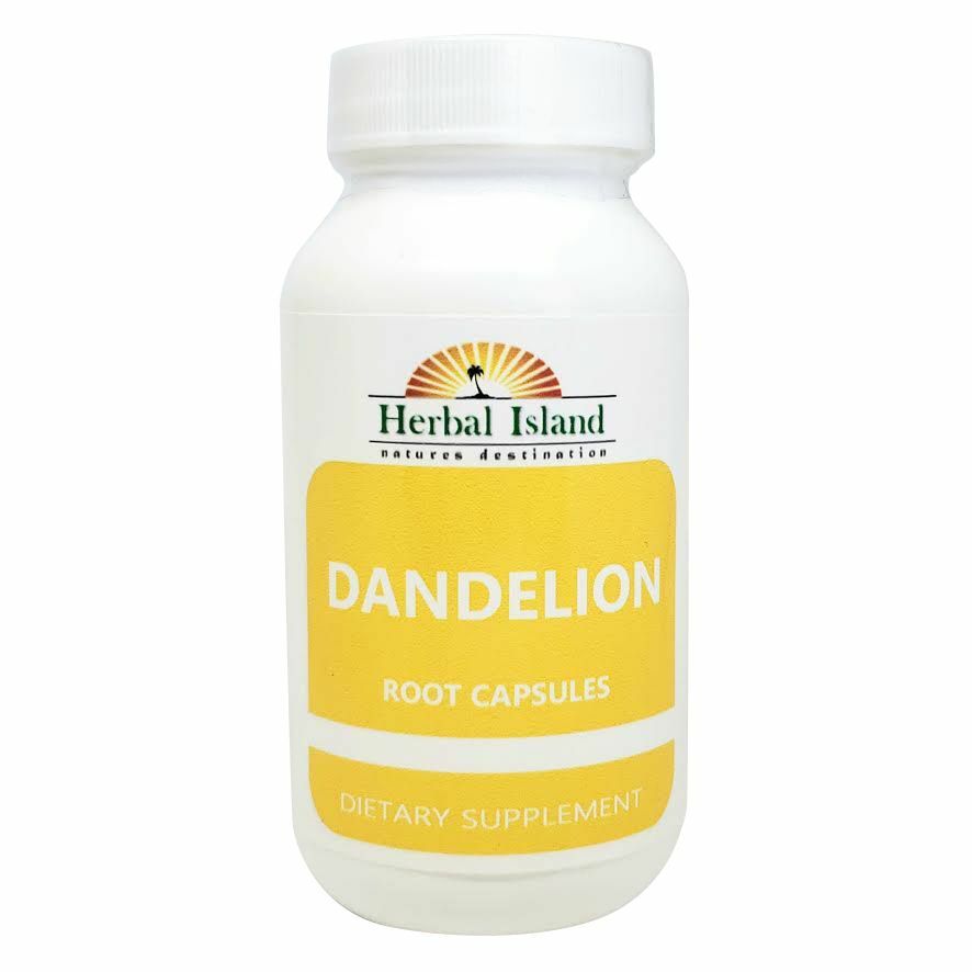 Dandelion Root Capsules – 60 Count 500mg Each – (Taraxacum Officinale)Free Ship