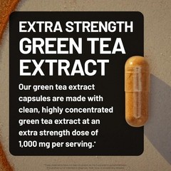 NatureWise Green Tea Extract Capsules 1000 mg – 50% 120 Count (Pack of 1)
