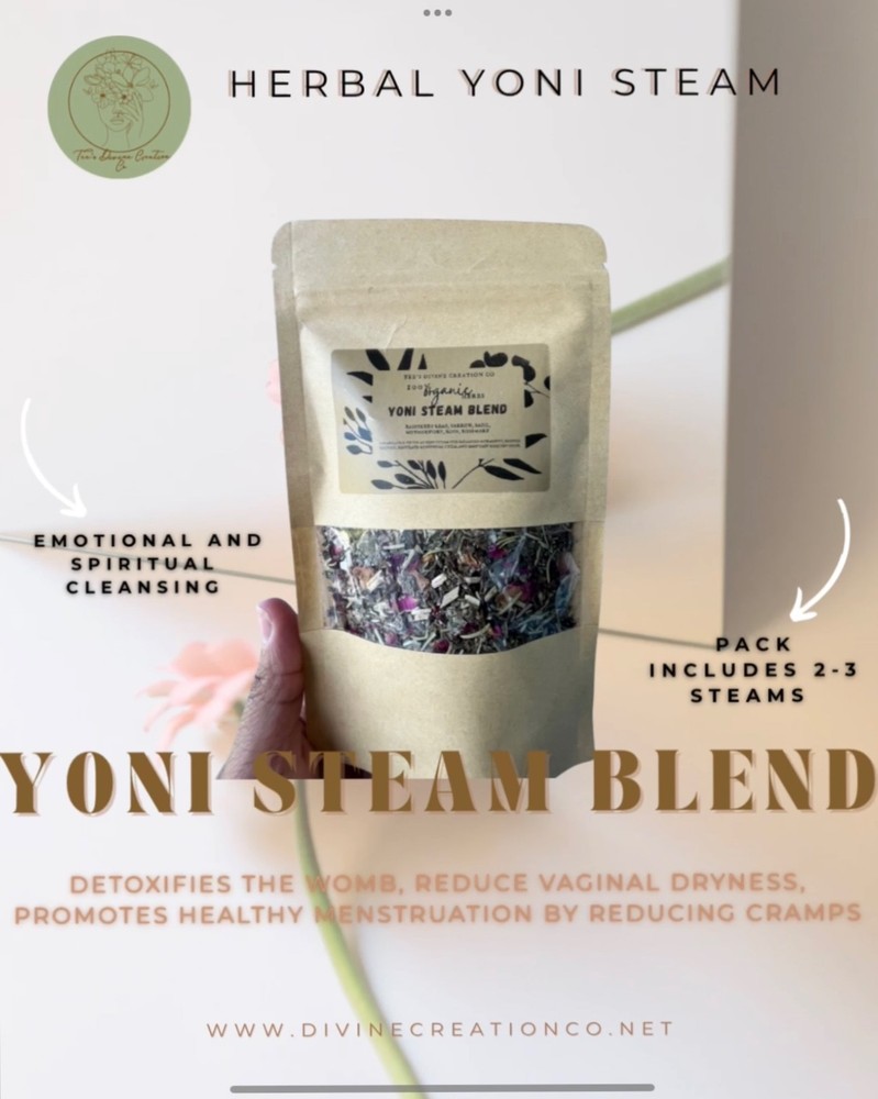 Herbal Yoni Steam | 100% Natural Herbs | Menopausal Support