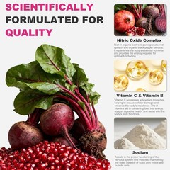 DR.YES Organic Beet Root Powder – 7,000mg Nitric Oxide for Energy & Heart Health