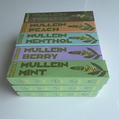 MULLY Mullein Diffuser Plant-Based Nicotine Free Mint ,Berry ,Menthol,Peach,Toba