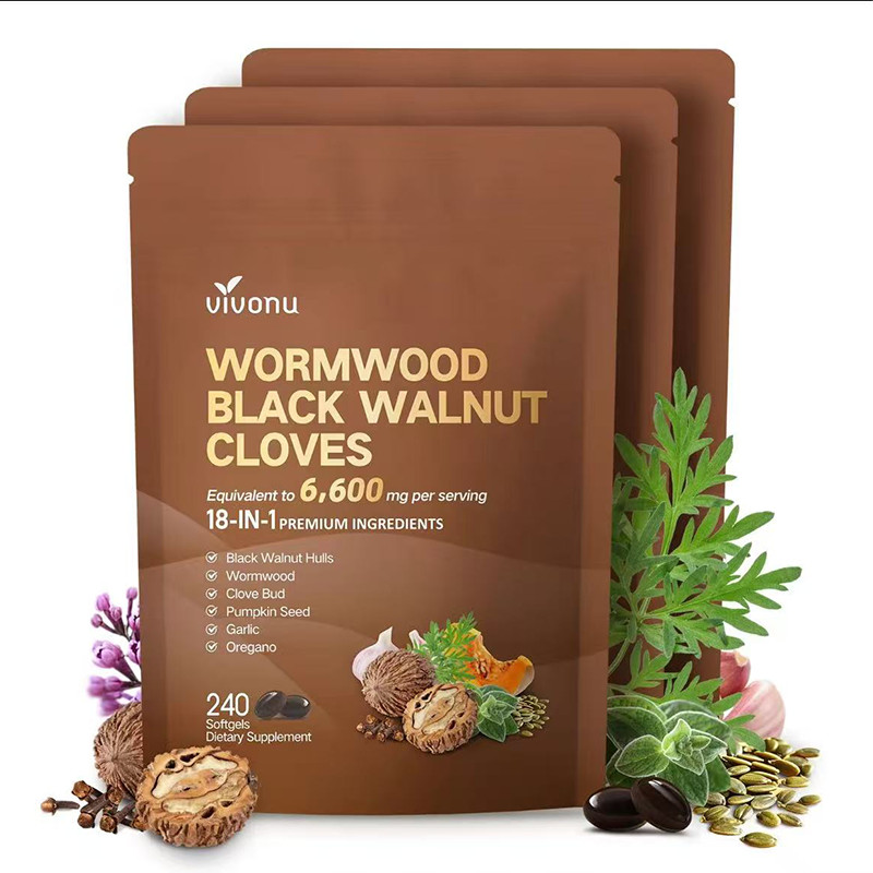 Premium 3 Pack Vivonu Wormwood Black Walnut Cloves 240 Softgels FAST SHIPPING