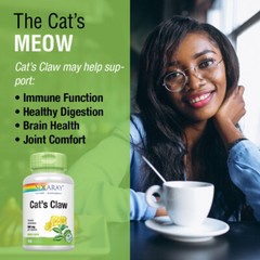 Solaray Cat’s Claw Bark 500mg | 100ct