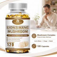 Lion’s Mane Mushroom Complex 120 Capsules Focus Immune Support