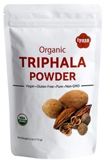 Organic Triphala Powder Trifala Body Detox 4,8,16 oz Amla Haritaki Bibhitaki
