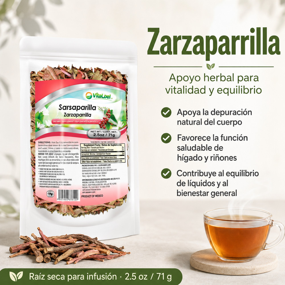 Sarsaparilla Root Infusion – Natural liver and kidneys Detoxification Support