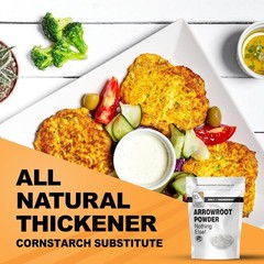 8oz Gluten-Free Arrowroot Powder – Natural Thickener & Cornstarch Substitute