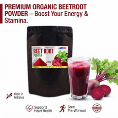 Premium Organic Beetroot Powder – Beetroot Supplement Energy Boost 250g Ideas99
