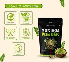 Authentic Indian Moringa Oleifera – Premium Shade-Dried Powder – 200g