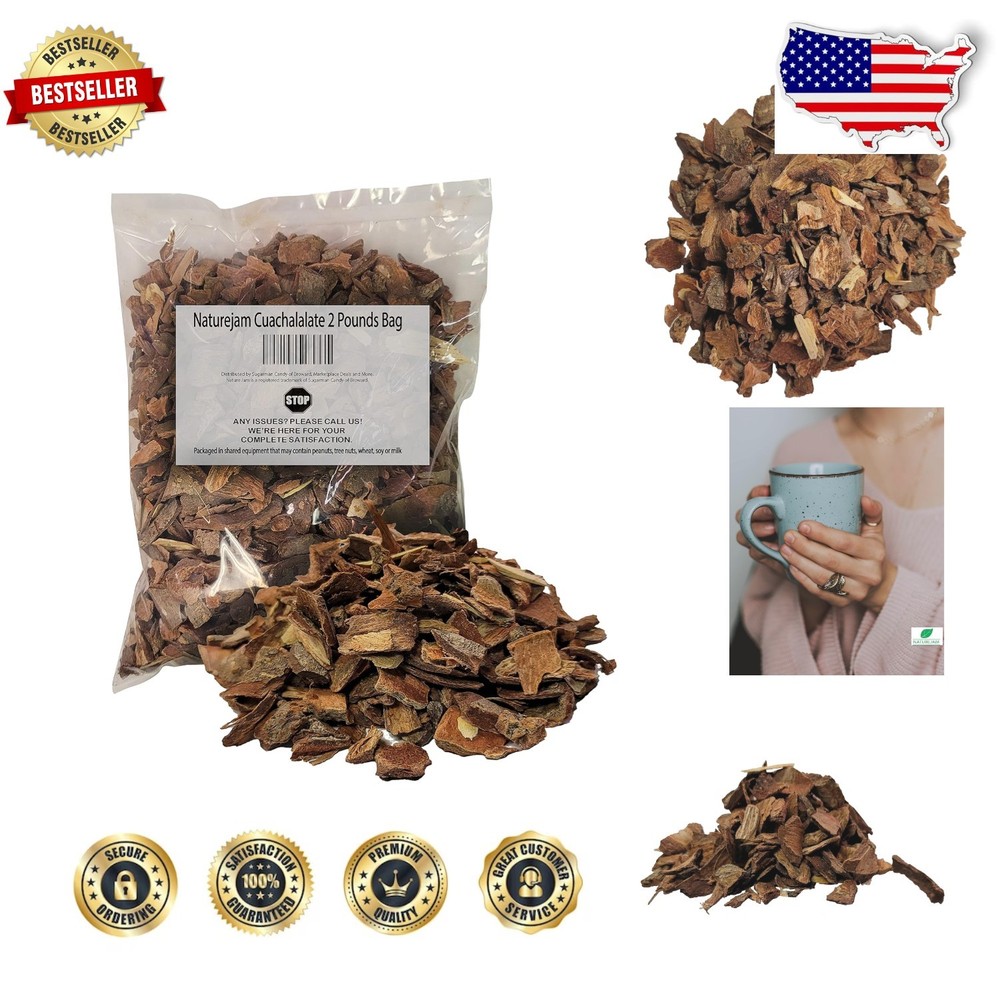 Authentic Cuachalalate 2 Lbs – Digestive & Detox Tea – 100% Natural Wildcrafted
