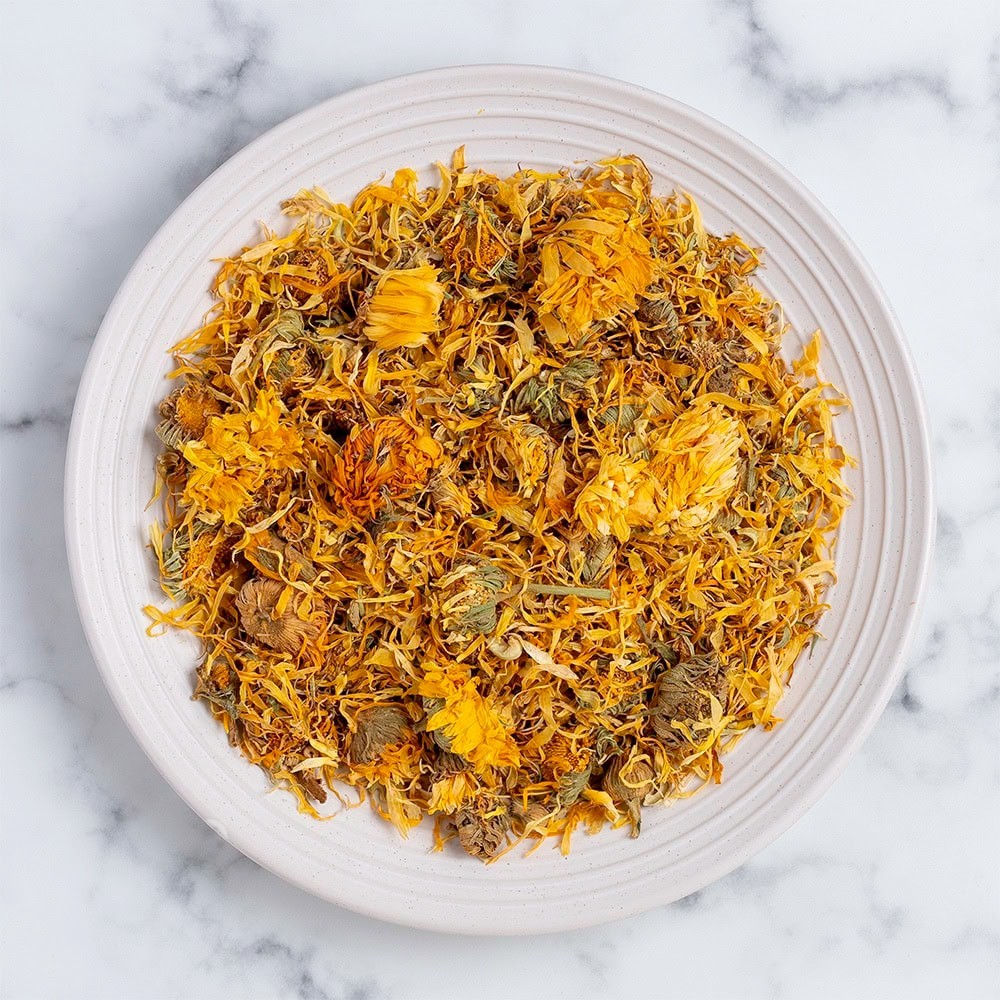 100g Organic Calendula Officinalis – Vacuum Packed Dried Flower – Free Post