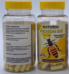Natural Premium Bee Therapy Immune Support Miracle Arthritis Control Pain Pills