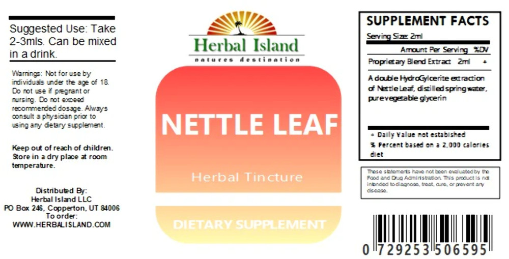 Nettle Leaf Tincture – Liquid Extract (Urtica Dioica)