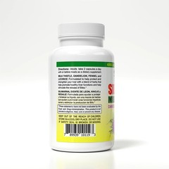Sunshine Naturals Milk Thistle Complex. Liver Health Support. 600 mg. 120 Caps