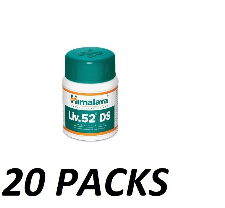Pack of 20 Bottles LIV52 DS Free shipping Worldwide