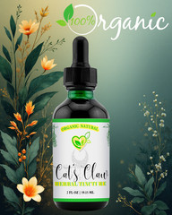 Cat’s Claw Tincture | Liquid Herbal Extract | Supports Immunity & Joint 2 FL OZ
