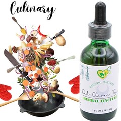 Red Clover Tops Tincture Organic Liquid Herbal Drops Natural 2 Oz WomenVasomotor