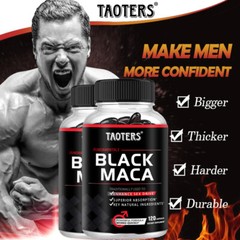 Black Maca – High Strength Maca 1000mg – 30 to 120 Vegan Capsules