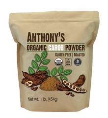Anthony’s Organic Carob Powder, 1 lb, Gluten Free, Non 1 Pound (Pack of 1)
