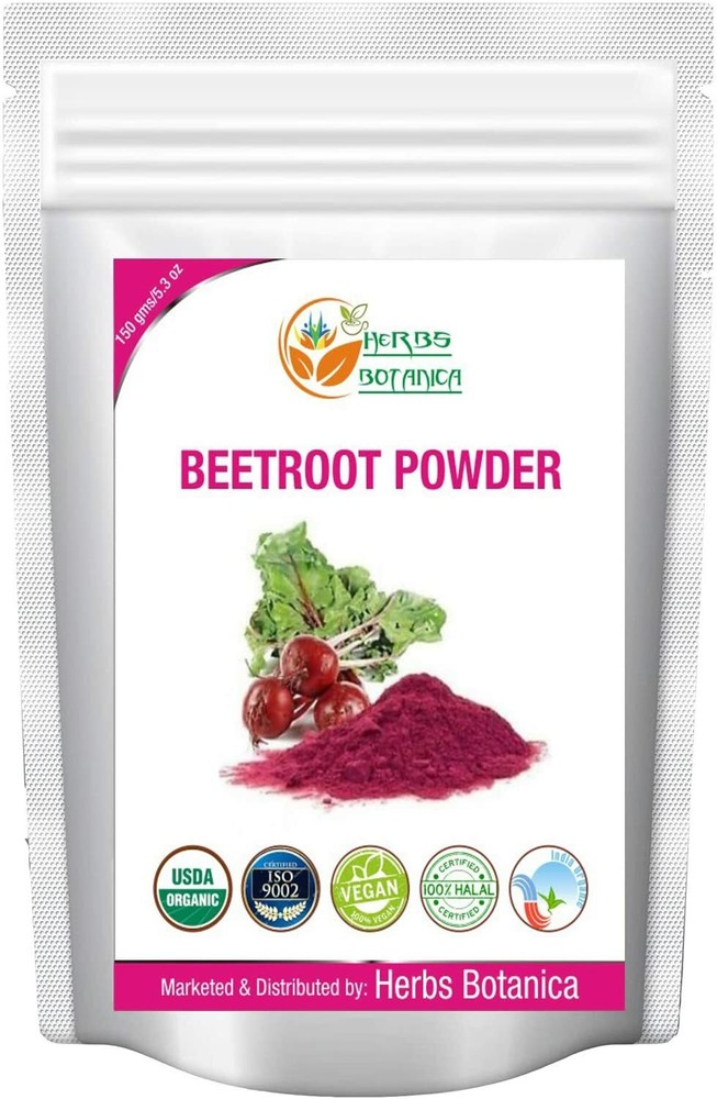 Herbs Botanica 100 % Beetroot Extract Powder – 5.3 oz | 150 GMS