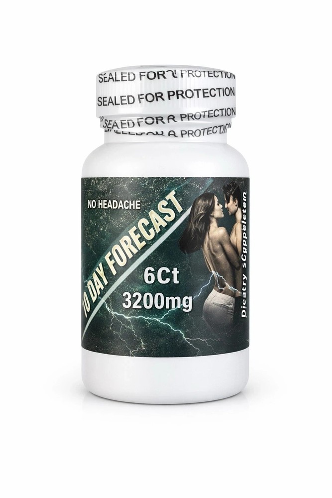 10 Day Forecast Male Enhancement Supplements 6 Capsules