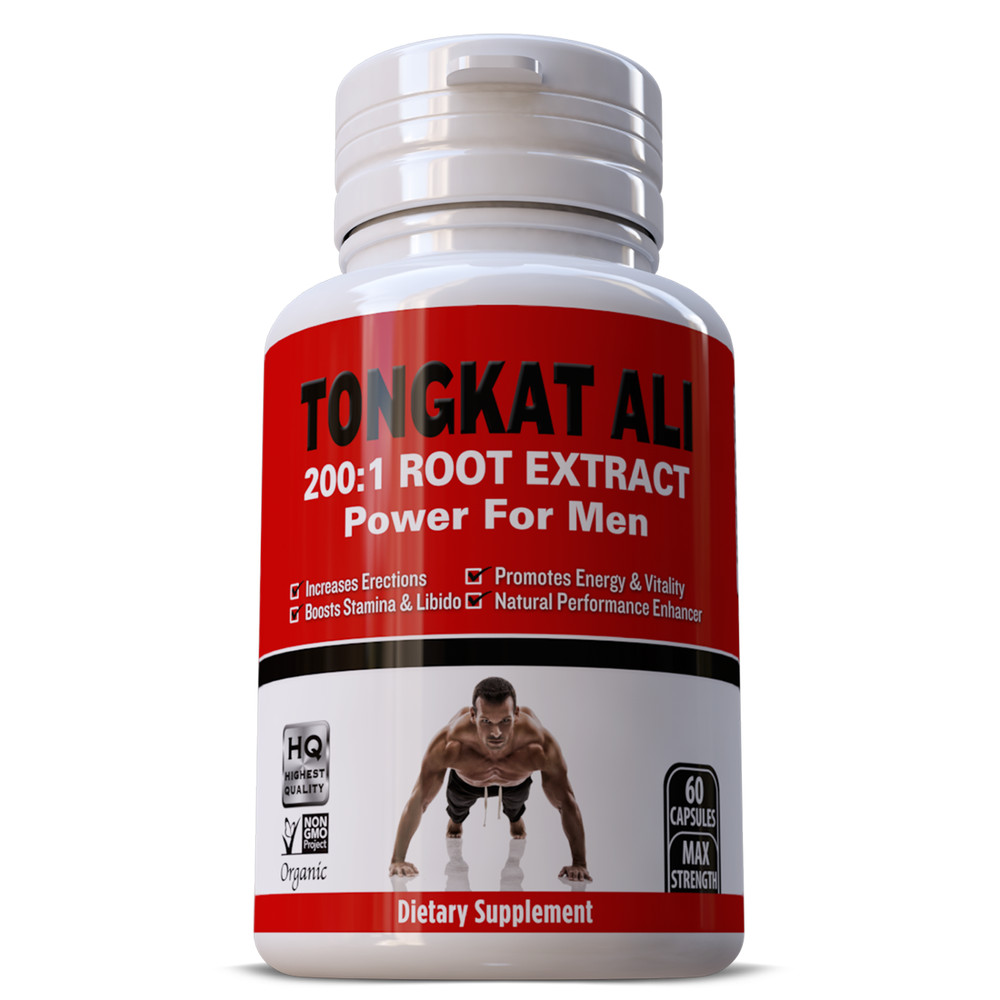 Pure Tongkat Extract Supplement POWER FOR MEN Male Stamina Vitality Energy Pills