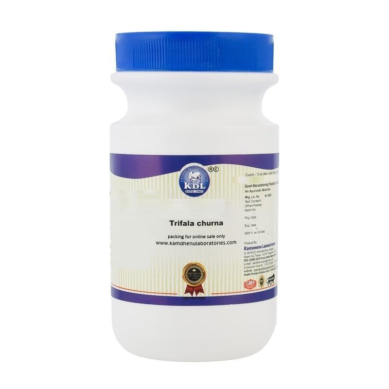 Kamdhenu Triphala Churan With Amla, Haritaki, Bibhitaki Digestion 250 gm