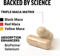 Maca Max, Maca Root Capsules to Maximize Vitality & Performance, M