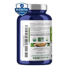 Fenugreek Seed 30:1 Extract 400mg | Eqv 12000mg/Serving | 180 Capsules | Non-GMO