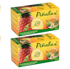 Piñalax 60 Teabags – for Digestive Support & Diet Pineapple Herbal Tea from Peru