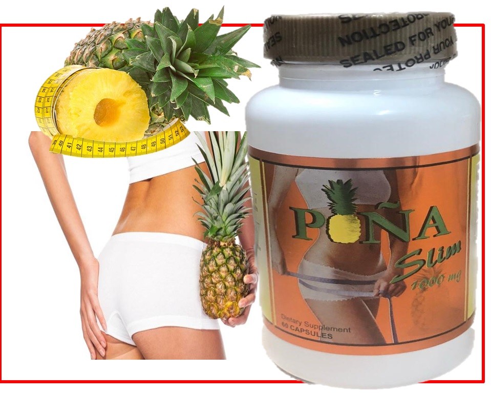 PINA sLIM CAPSULES 60 100% Original Pineapple bromelain Pina slim GNVida
