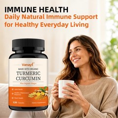 Turmeric Curcumin with Ginger & Black Pepper Joint Heart Antioxidant Support