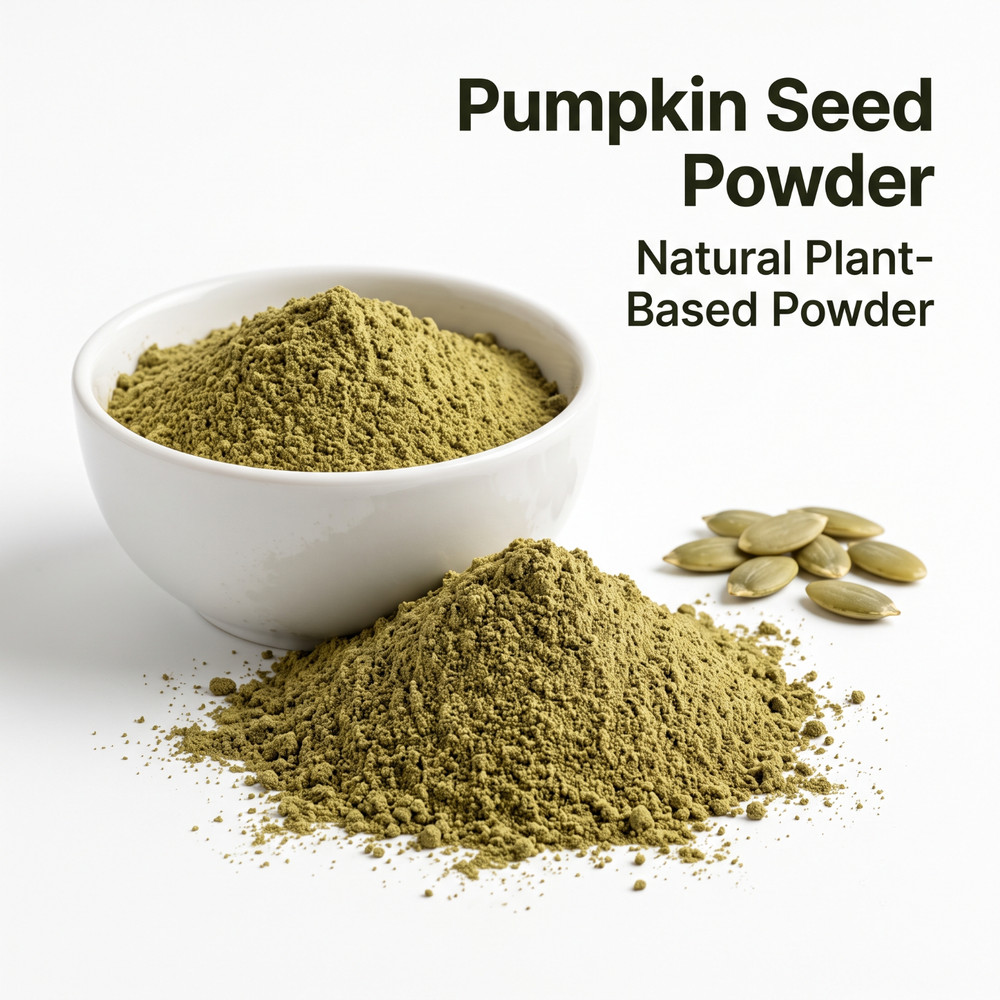 Pumpkin Seed Powder Natural Herbal Supplement Vegan Fiber Rich Superfood