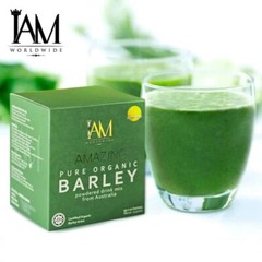 POWDERED DRINK MIX FROM AUSTRALIA – 1 BOX IAM AMAZING PURE ORGANIC BARLEY