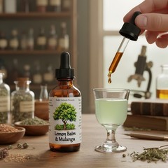 Mulungu Herbal Tincture w/ Lemon Balm – Made with Brazilian Mulungu Bark