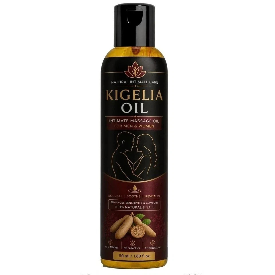 Kigelia Africana Oil Grow Enlarging Oil, New Advanced Formula 50 ml X 1 Pack